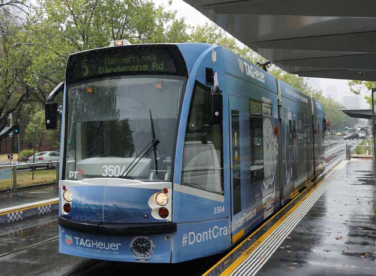 Yarra Trams Siemens Combino 3504 TAG Heuer